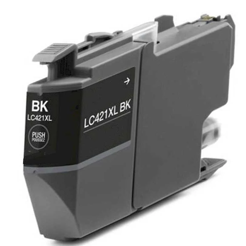 Tinteiro Brother Compat&iacute;vel LC421 XL Preto
