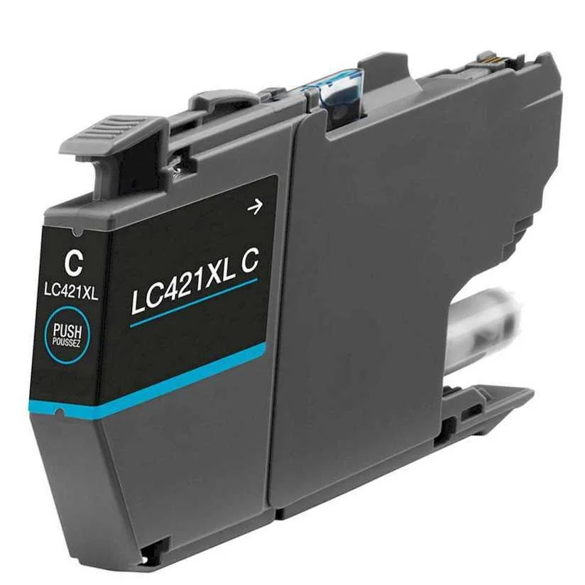 Tinteiro Brother Compat&iacute;vel Lc421 Xl Azul