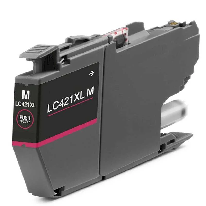 Tinteiro Brother Compat&iacute;vel Lc421 Xl Magenta