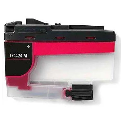 Tinteiro Brother Compat&iacute;vel LC424 XL Magenta