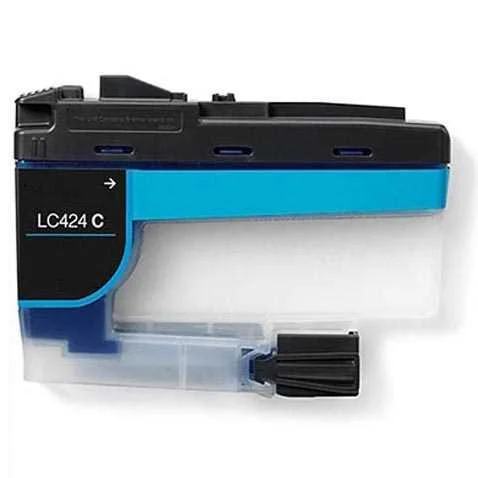 Tinteiro Brother Compat&iacute;vel Lc424 Xl Azul