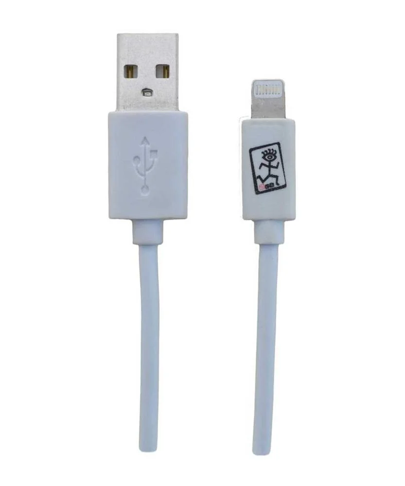 2go Usb Lade-/Datenkabel Lightning   1m   Wei&szlig; In Pet-Box