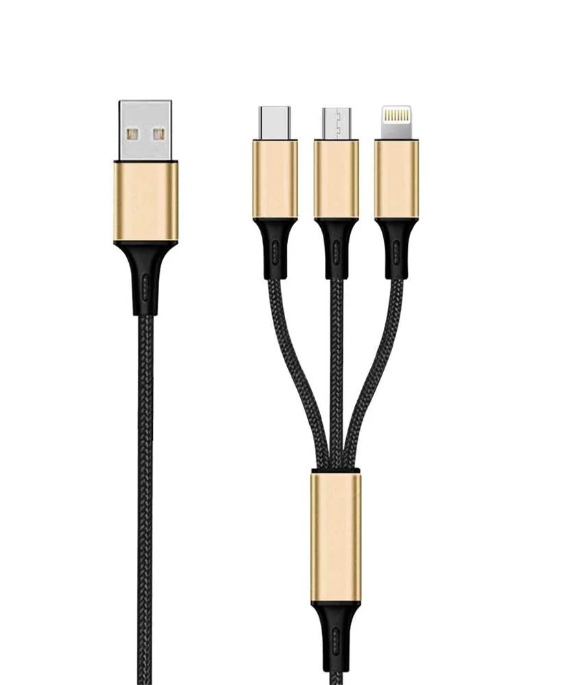 2go 797152 Cabo Usb 3 M Usb B Usb C/Micro-Usb B/L.