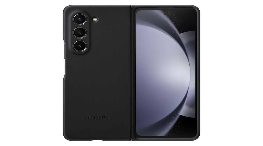 Capa Dobr&aacute;vel F946 Galaxy Z Fold 5 Pele Eco Preto - Samsung