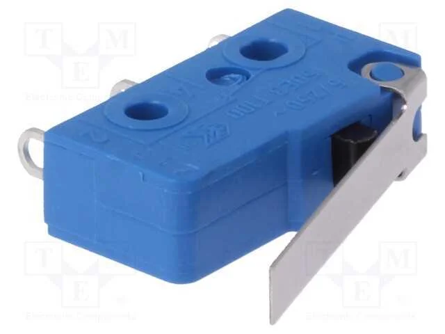 Microinterruptor Snap Action, com Alavanca, Spdt, 5a/250vac