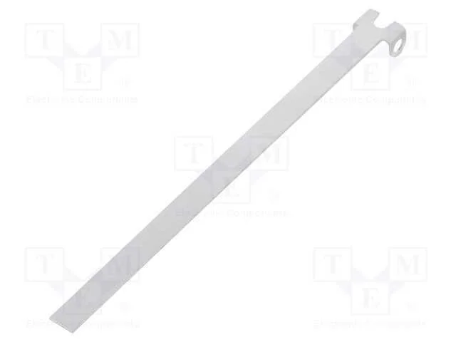 Alavanca plana, 57mm, s&eacute;rie DC, Cor: prateado