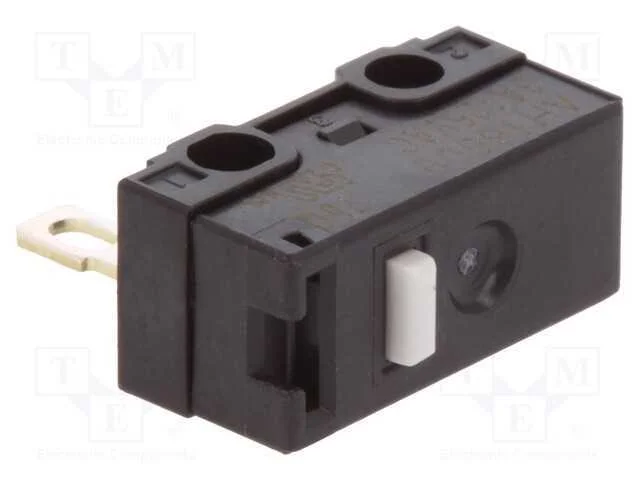 Microinterruptor Snap Action, Sem Alavanca, Spdt, 3a/125vac