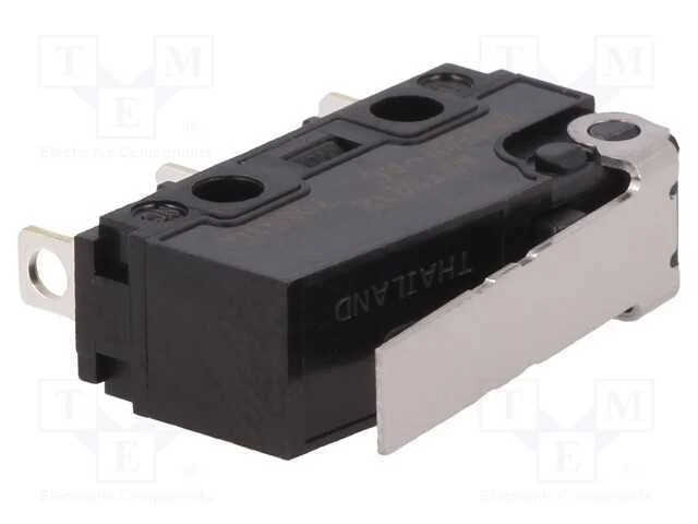 Microinterruptor Snap Action, com Alavanca, Spdt, 3a/250vac