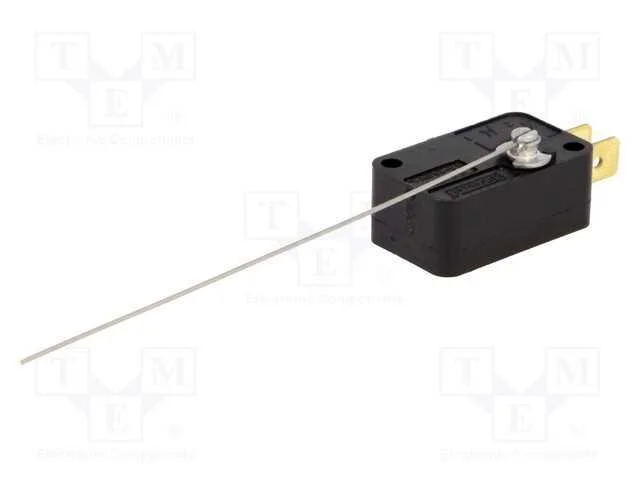 Microinterruptor SNAP ACTION, com alavanca, SPDT,.