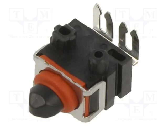 Microinterruptor Snap Action, com N&uacute;cleo, Spst-Nc, 0,1a/12vdc