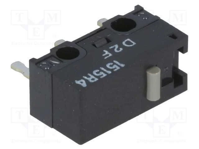 Microinterruptor Snap Action, Sem Alavanca, Spdt, 3a/125vac