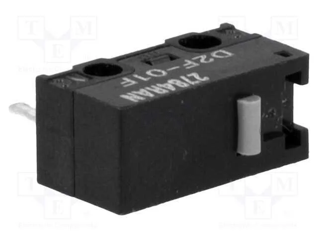 Microinterruptor Snap Action, Sem Alavanca, Spdt, 1a/125vac