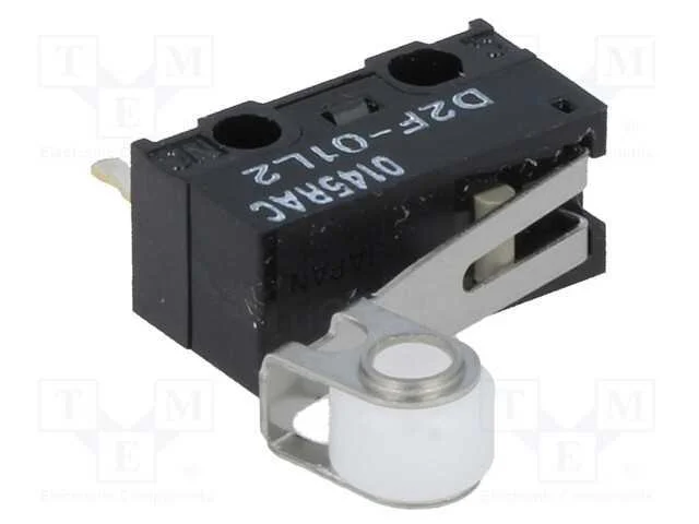 Microinterruptor Snap Action, com Alavanca (Com Rolo), Spdt