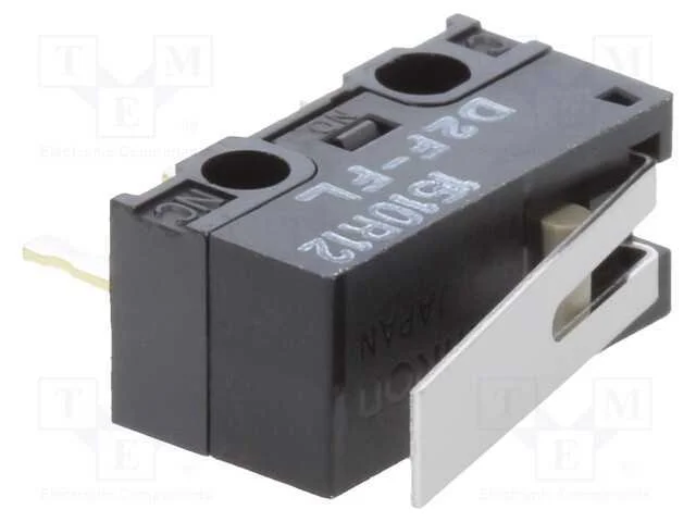Microinterruptor Snap Action, com Alavanca, Spdt, 3a/125vac