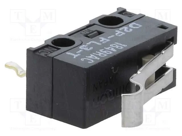 Microinterruptor Snap Action, Spdt, 0,5a/30vdc, On-(Off), Pos: 2