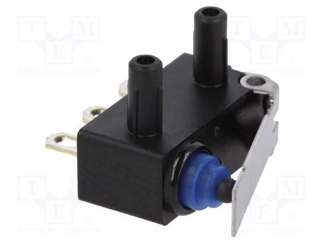 Microinterruptor SNAP ACTION, com alavanca, SPDT,.