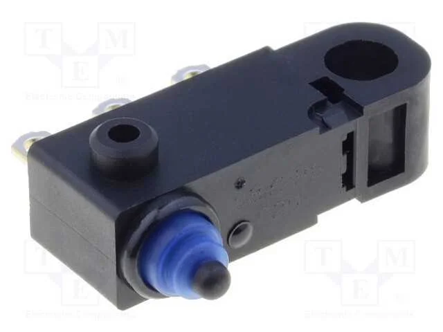 Microinterruptor Snap Action, Sem Alavanca, Spdt, 0,1a/125vac