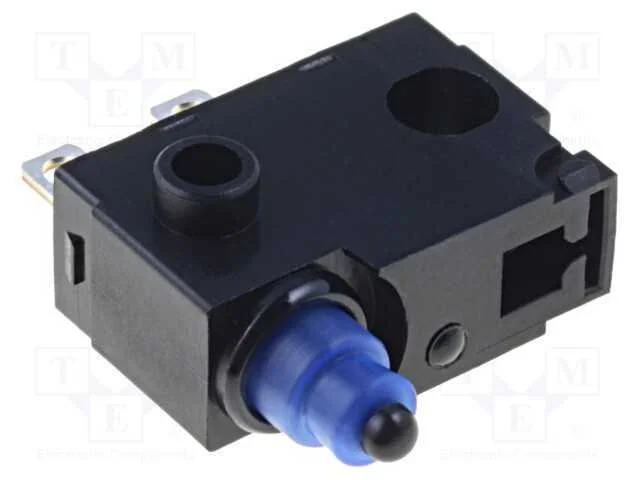 Microinterruptor Snap Action, Spst-No, 0,1a/30vdc, Off-(On)
