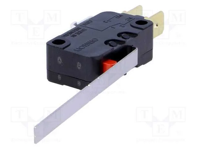 Microinterruptor SNAP ACTION, com alavanca, SPDT,.