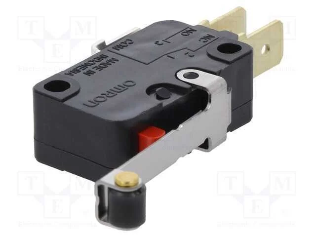 Microinterruptor SNAP ACTION, com alavanca (com r.