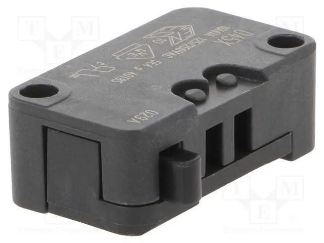 Microinterruptor Snap Action, Sem Alavanca, Spdt, 16a/250vac