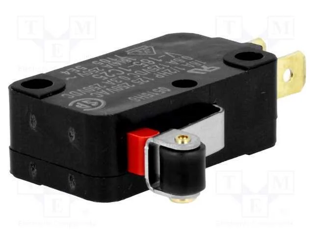 Microinterruptor Snap Action, Spdt, 16a/250vac, On-(On), Pos: 2