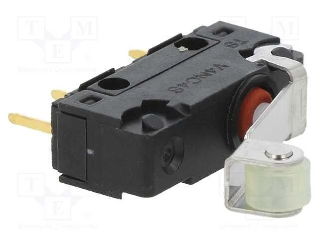 Microinterruptor Snap Action, Simula&ccedil;&atilde;o do Rolo,Com Alavanca