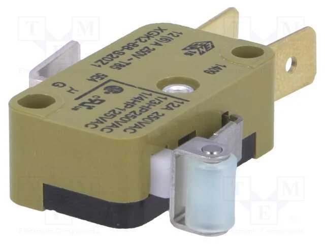Microinterruptor SNAP ACTION, com alavanca (com r.