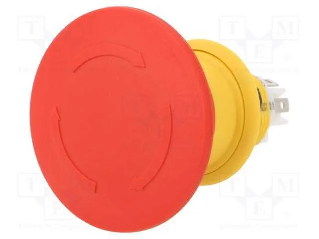 Interruptor: de Seguran&ccedil;a, 16mm, Pos.Est&aacute;v: 2, Nc X2, Vermelho