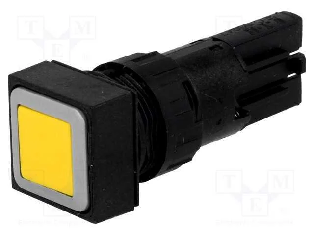 Interruptor: de Press&atilde;o, 16mm, Pos.Est&aacute;v: 1, Amarelo, Pos: 2, Rmq-16