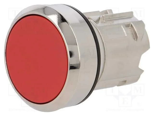 Interruptor: de Press&atilde;o, 22mm, Pos.Est&aacute;v: 1, Vermelho, N&atilde;o Disp.