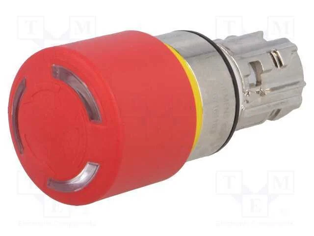 Interruptor: de Seguran&ccedil;a, 22mm, Pos.Est&aacute;v: 2, Vermelho, Ip67
