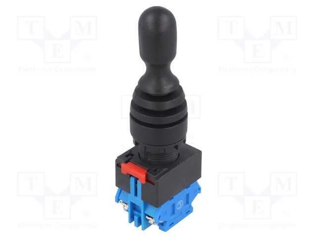 Interruptor: joystick, 22mm, Pos.est&aacute;v: 1, NO x2,.