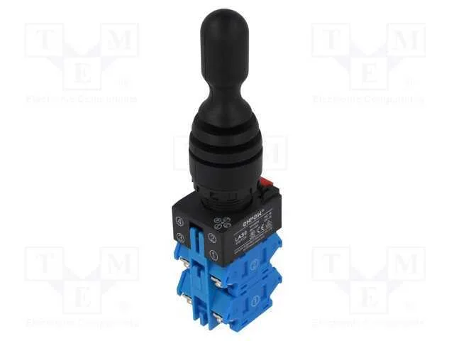 Interruptor: joystick, 22mm, Pos.est&aacute;v: 1, NO x4,.