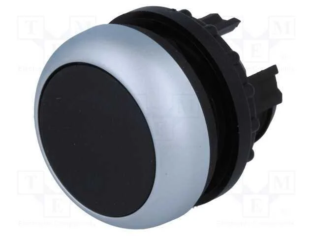 Interruptor: de Press&atilde;o, 22mm, Pos.Est&aacute;v: 1, Preto, N&atilde;o Disp, Ip67
