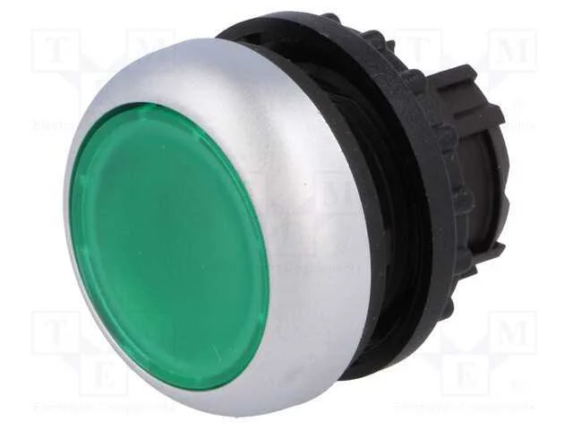 Interruptor: de Press&atilde;o, 22mm, Pos.Est&aacute;v: 1, Verde, Ip67, Plano