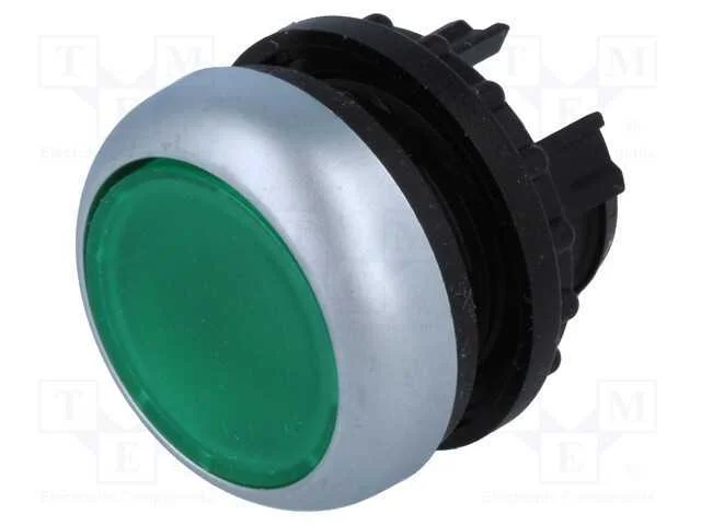 Interruptor: de Press&atilde;o, 22mm, Pos.Est&aacute;v: 2, Verde, Ip67, Plano