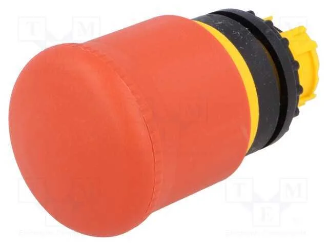 Interruptor: de Seguran&ccedil;a, 22mm, Pos.Est&aacute;v: 2, Vermelho, N&atilde;o Disp.