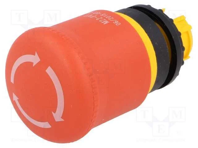 Interruptor: de Seguran&ccedil;a, 22mm, Pos.Est&aacute;v: 2, Vermelho, N&atilde;o Disp.