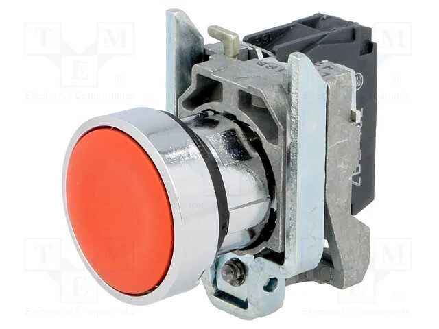 Interruptor: de Press&atilde;o, 22mm, Pos.Est&aacute;v: 1, Nc, Vermelho, Ip66