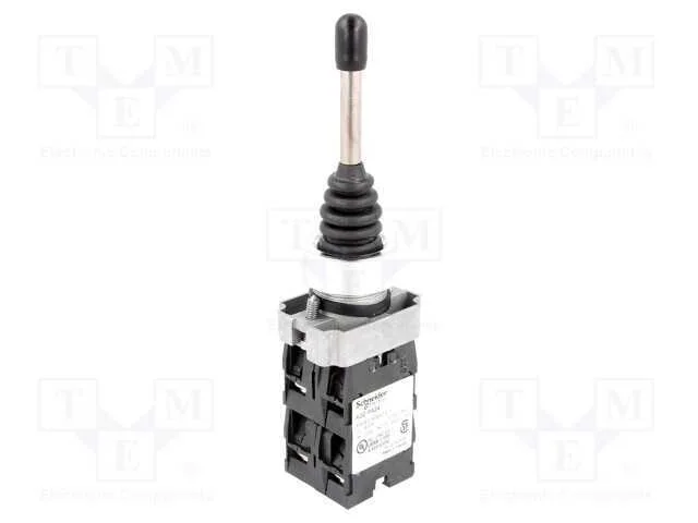 Interruptor: Joystick, 22mm, Pos.Est&aacute;v: 1, No X4, Preto, N&atilde;o Disp.