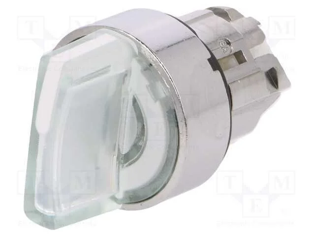 Interruptor: Girat&oacute;rio, 22mm, Pos.Est&aacute;v: 3, Branco, Led, Ip66, Pos: 3
