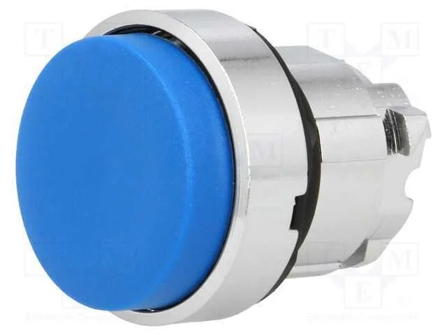 Interruptor: de Press&atilde;o, 22mm, Pos.Est&aacute;v: 1, Azul, N&atilde;o Disp, Ip66