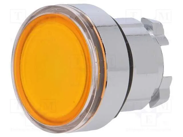 Interruptor: de Press&atilde;o, 22mm, Pos.Est&aacute;v: 1, Laranja, Ip66, Plano