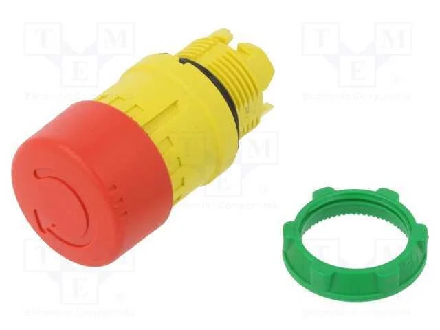 Interruptor: de Seguran&ccedil;a, 22mm, Pos.Est&aacute;v: 2, Vermelho, N&atilde;o Disp.