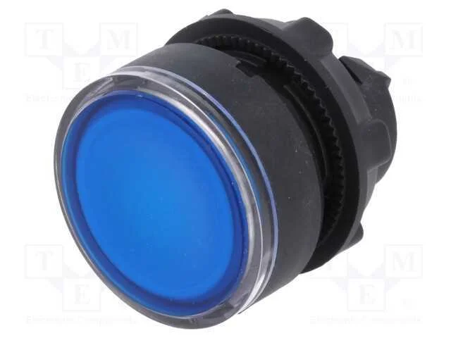 Interruptor: de Press&atilde;o, 22mm, Pos.Est&aacute;v: 1, Azul, Ip66, Plano