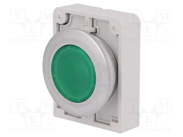 Interruptor: de Press&atilde;o, 30mm, Pos.Est&aacute;v: 1, Verde, Ip67, Rmq-Titan