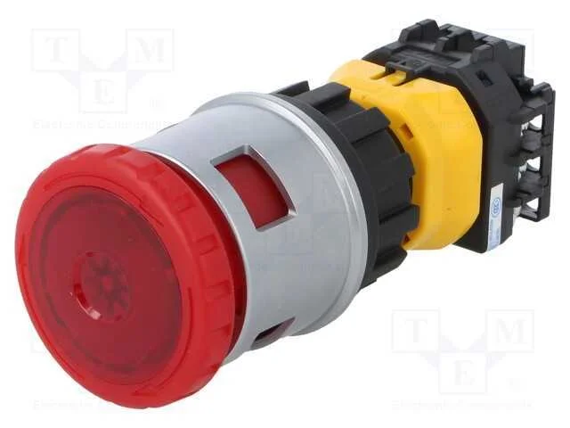 Interruptor: de Seguran&ccedil;a, 30mm, Pos.Est&aacute;v: 2, Nc X2 + No, Led, 24v