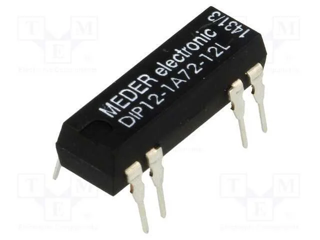 Rel&eacute;: de Palheta, Spst-No, Ubobina : 12vdc, 1a, Max.200vdc, 145mw