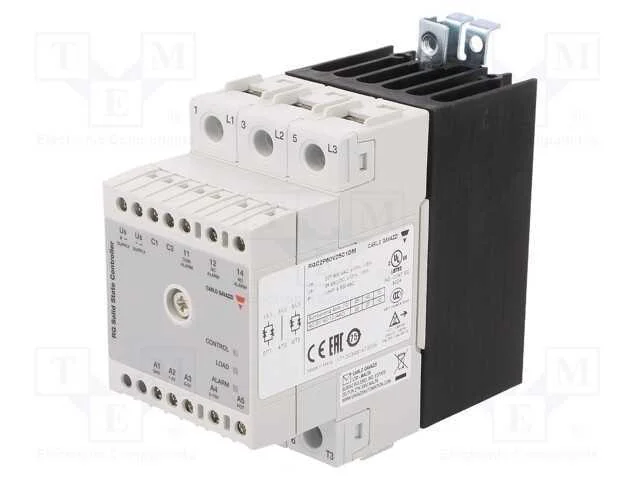 Rel&eacute;: Semicondutores, 25a, Ucom: 180&divide;660vac, 3-F&aacute;sico, S&eacute;rie: Rgc2